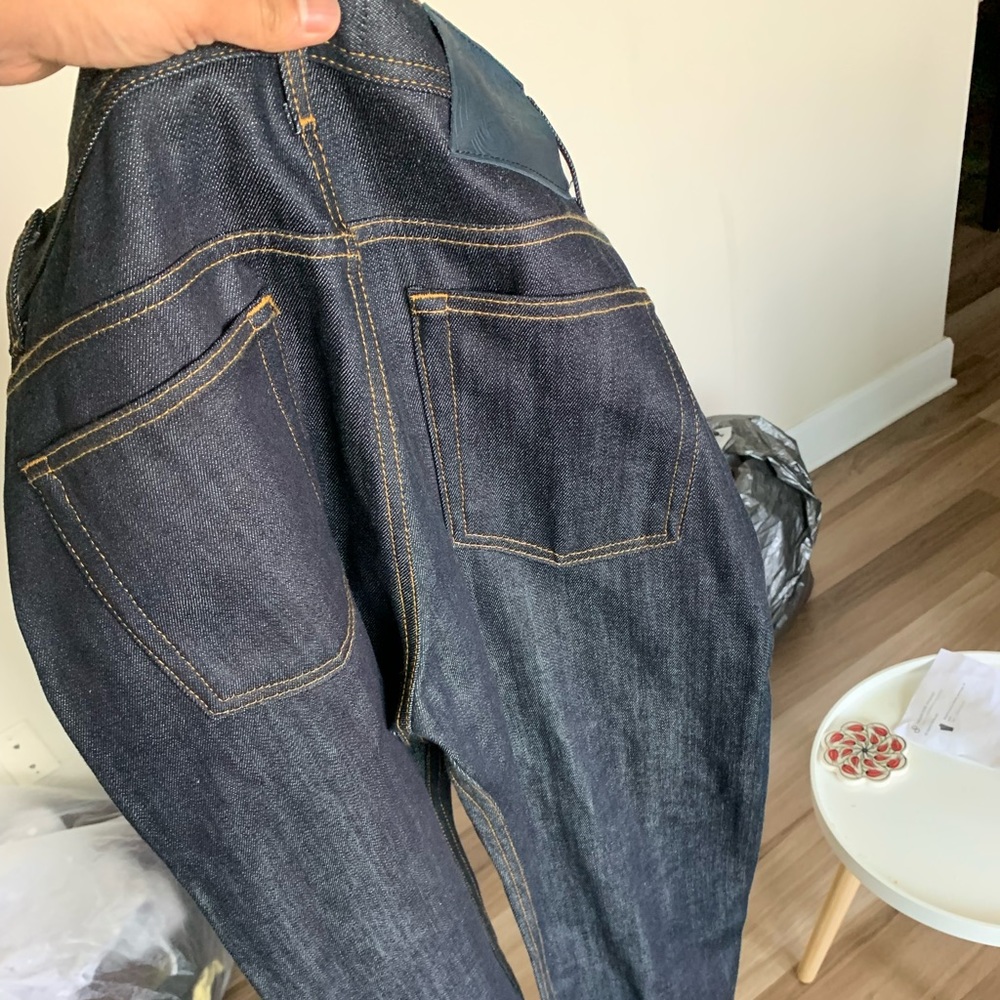 naked and famous raw jeans size 32 new no tags